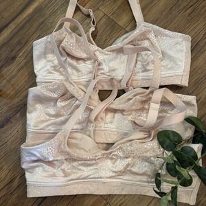 LOT OF 3 🌸 Wacoal 852303 How Perfect Wireless Unlined T-Shirt Bra size 34DD
